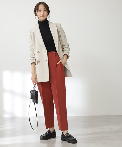 N.（N. Natural Beauty Basic）（エヌエヌナチュラルビューティーベーシック）の「◆多機能スマホショルダーバッグ（ショルダーバッグ・レディース・ブラック/ナチュラル/オレンジ系・ﾌﾘ-）」の11枚目の写真