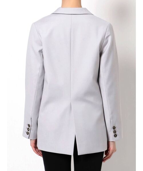 MERCURYDUO（マーキュリーデュオ）の「ダブルブレストセットインジャケット（テーラードジャケット・レディース・ブラック/ライトブルー/ベビーピンク・SMALL/MEDIUM）」の7枚目の写真