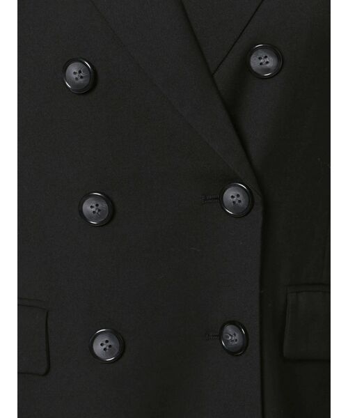 MERCURYDUO（マーキュリーデュオ）の「ダブルブレストセットインジャケット（テーラードジャケット・レディース・ブラック/ライトブルー/ベビーピンク・SMALL/MEDIUM）」の12枚目の写真