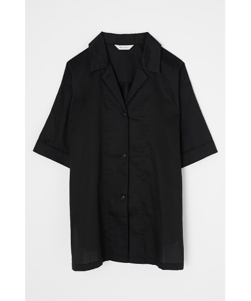 MOUSSY（マウジー）の「CHECK HALF SLEEVE シャツ（シャツ/ブラウス・レディース・ブラック/ベージュ系その他/カーキ・FREE）」の6枚目の写真