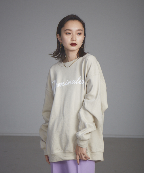 NOMINE(ノミネ)の「【展開店舗限定】裏起毛ロゴスウェット(スウェット・レディース・ライトグレー/ボルドー/ベージュ系その他/グリーン系その他/ベージュ系その他2/グリーン系その他2/グリーン系その他3・M/L)」の10枚目の写真