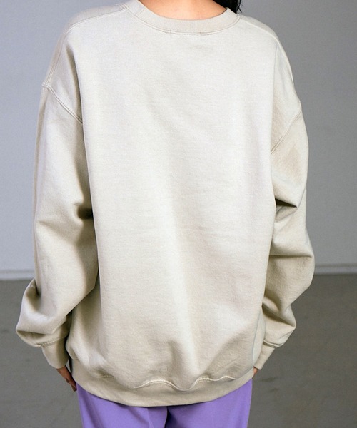 NOMINE(ノミネ)の「【展開店舗限定】裏起毛ロゴスウェット(スウェット・レディース・ライトグレー/ボルドー/ベージュ系その他/グリーン系その他/ベージュ系その他2/グリーン系その他2/グリーン系その他3・M/L)」の14枚目の写真