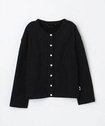 【ke ke ke】カラースナップカーディガン