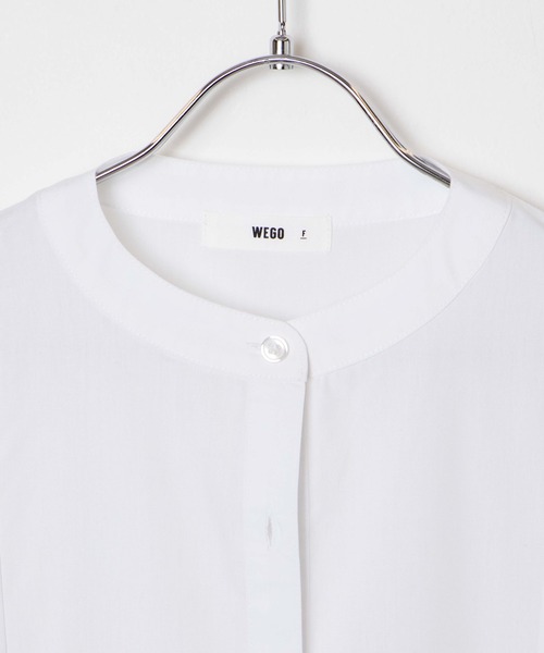 WEGO(ウィゴー)の「WEGO/タックスリーブシャツワンピース(シャツ/ブラウス・レディース・ホワイト・FREE)」の14枚目の写真