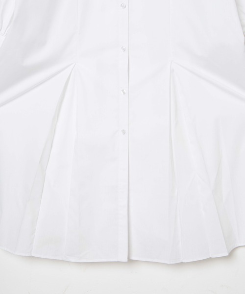 WEGO(ウィゴー)の「WEGO/タックスリーブシャツワンピース(シャツ/ブラウス・レディース・ホワイト・FREE)」の17枚目の写真