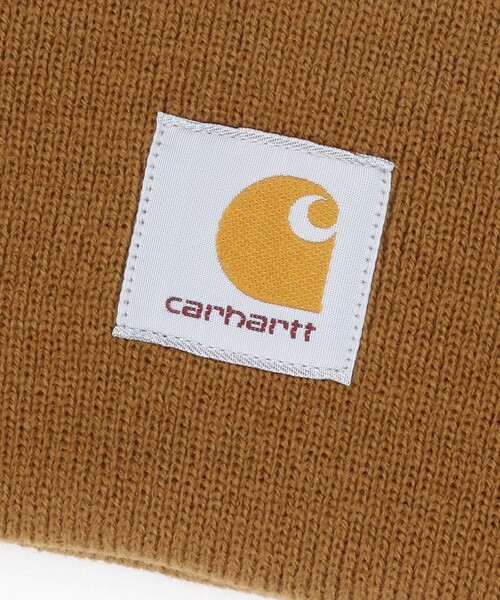Carhartt（カーハート）の「Carhartt/カーハート ACRYLIC WATCH HAT/アクリルワッチハット（ニットキャップ/ビーニー・メンズ・ブラウン/ブルーグリーン/ブラック/ネイビー・ﾌﾘ-）」の6枚目の写真
