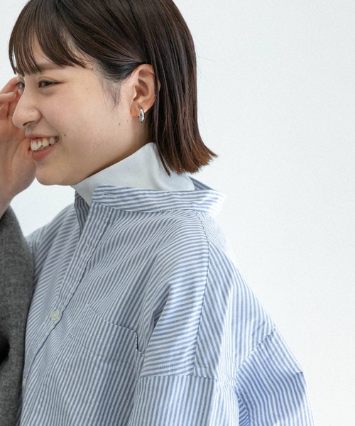 FORK&SPOON(フォークアンドスプーン)の「FORK&SPOON タートルネックカットソー(Tシャツ/カットソー・レディース・ブラック/オフホワイト/ブラック系その他・ONE)」の13枚目の写真
