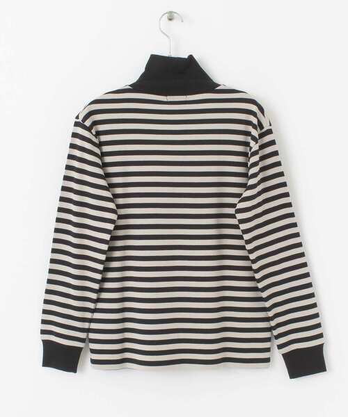 FORK&SPOON(フォークアンドスプーン)の「FORK&SPOON タートルネックカットソー(Tシャツ/カットソー・レディース・ブラック/オフホワイト/ブラック系その他・ONE)」の9枚目の写真