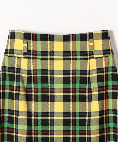 SHIPS any（シップス エニィ）の「SHIPS any:〈ウォッシャブル〉LINEA MEGISTOS タータンチェック ラップ スカート（スカート・レディース・イエロー/グリーン・38/36）」の9枚目の写真