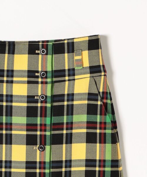 SHIPS any（シップス エニィ）の「SHIPS any:〈ウォッシャブル〉LINEA MEGISTOS タータンチェック ラップ スカート（スカート・レディース・イエロー/グリーン・38/36）」の14枚目の写真