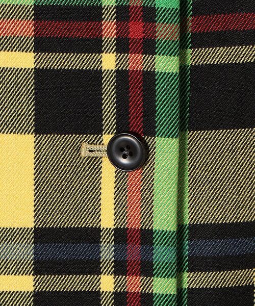 SHIPS any（シップス エニィ）の「SHIPS any:〈ウォッシャブル〉LINEA MEGISTOS タータンチェック ラップ スカート（スカート・レディース・イエロー/グリーン・38/36）」の8枚目の写真