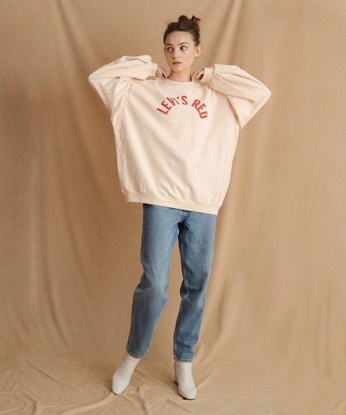 Levi's(リーバイス)の「Levi's(R) RED FEMININE スウェットシャツ ECRU(スウェット・レディース・マルチ・L/S/M/XS)」の5枚目の写真
