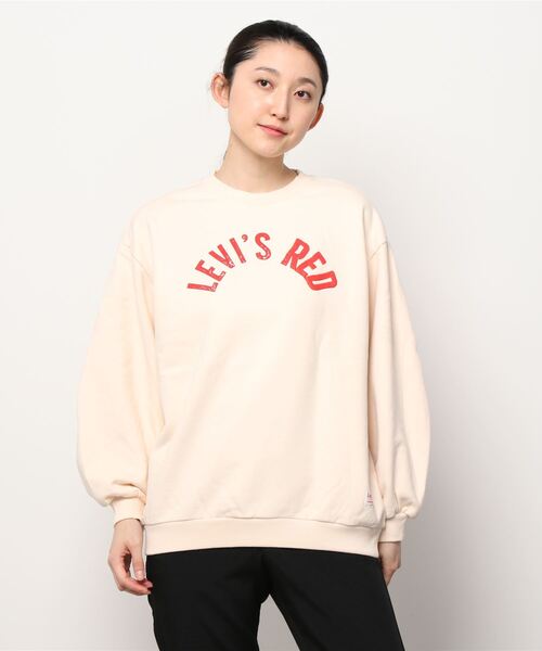 Levi's(リーバイス)の「Levi's(R) RED FEMININE スウェットシャツ ECRU(スウェット・レディース・マルチ・L/S/M/XS)」の8枚目の写真