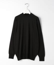 JOHN SMEDLEY | ＜JOHN SMEDLEY（ジョン スメドレー）＞A4546 24G モックネック ニット(ニット/セーター)