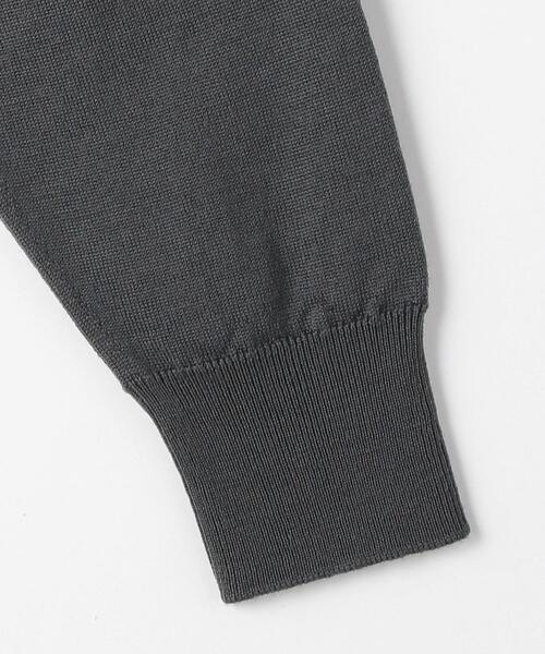 JOHN SMEDLEY(ジョンスメドレー)の「<JOHN SMEDLEY(ジョン スメドレー)>A4546 24G モックネック ニット(ニット/セーター・メンズ・ダークグレー/ブラック/ベージュ・M/S/L)」の7枚目の写真