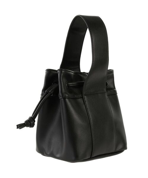 ELENDEEK（エレンディーク）の「ワイドハンドルバケットバッグ（ハンドバッグ・レディース・オフホワイト/ブラック・FREE）」の5枚目の写真