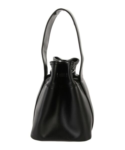 ELENDEEK（エレンディーク）の「ワイドハンドルバケットバッグ（ハンドバッグ・レディース・オフホワイト/ブラック・FREE）」の3枚目の写真