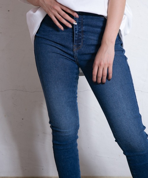 DR.DENIM（ドクターデニム）の「Moxy（デニムパンツ・レディース・ブルー系その他・LARGE/X-SMALL/SMALL/MEDIUM）」の9枚目の写真