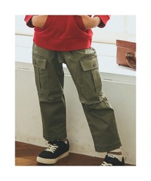 BeBe/ストレッチワイドカーゴパンツ(90~150cm)