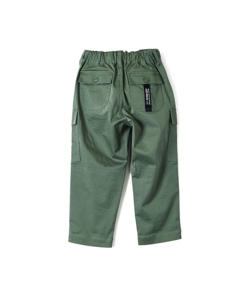 BeBe(ベベ)の「BeBe/ストレッチワイドカーゴパンツ(90~150cm)(カーゴパンツ・キッズ・グリーン・100/140/150/110/130/90/120)」の13枚目の写真