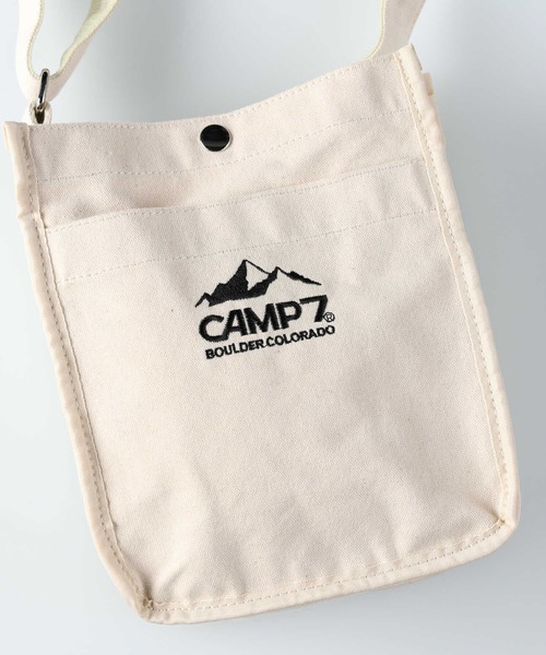 CAMP7（キャンプセブン）の「【CAMP7】キャンバスロゴショルダー（ショルダーバッグ・レディース・キナリ・ONE SIZE）」の8枚目の写真