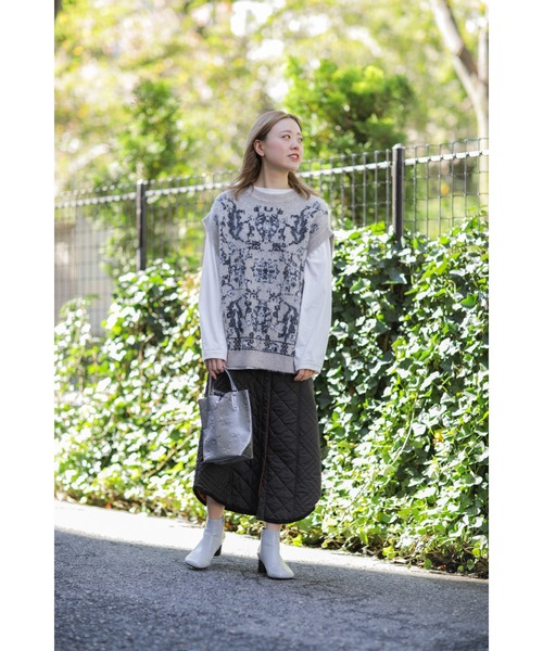 ROSE BUD(ローズバッド)の「ヒールブーツ(ブーツ・レディース・ブラック/グレー/ベージュ・36/37/38/39)」の6枚目の写真