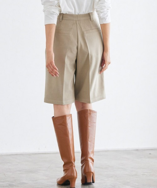 Pierrot（ピエロ）の「ウールタッチハーフパンツ（その他パンツ・レディース・ブラック/キャメル/グレイッシュベージュ・M/L）」の16枚目の写真