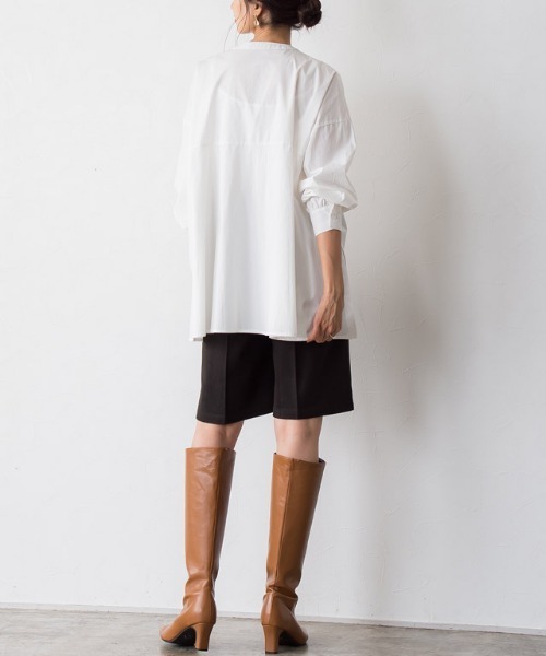 Pierrot（ピエロ）の「ウールタッチハーフパンツ（その他パンツ・レディース・ブラック/キャメル/グレイッシュベージュ・M/L）」の11枚目の写真