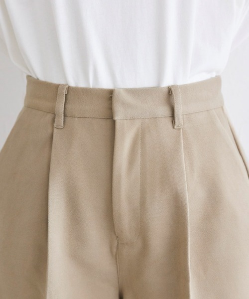 Pierrot（ピエロ）の「ウールタッチハーフパンツ（その他パンツ・レディース・ブラック/キャメル/グレイッシュベージュ・M/L）」の13枚目の写真