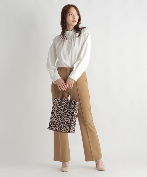 Andemiu（アンデミュウ）の「レースカラーブラウス239637（シャツ/ブラウス・レディース・ホワイト/ブラック/ネイビー・FREE）」の10枚目の写真