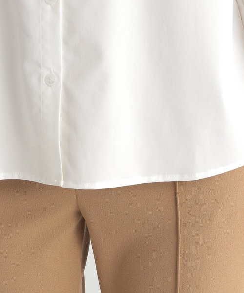 Andemiu（アンデミュウ）の「レースカラーブラウス239637（シャツ/ブラウス・レディース・ホワイト/ブラック/ネイビー・FREE）」の6枚目の写真