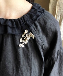 m.soeur | ヤマイモヅルのシルバーブローチ＊(ブローチ/コサージュ)