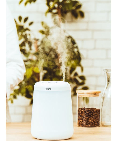 on the day（オンザデイ）の「PRISMATE(プリズメイト) コードレス上部給水加湿器 デュアルミストLong（生活家電・メンズ・ホワイト・FREE）」の12枚目の写真