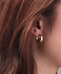 ニッケルフリーフープピアス