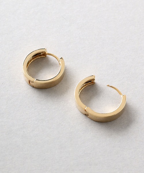 Manon's Selection(マノンズセレクション)の「ニッケルフリーフープピアス(ピアス(両耳用)・レディース・シルバー/ゴールド・ONE SIZE)」の4枚目の写真