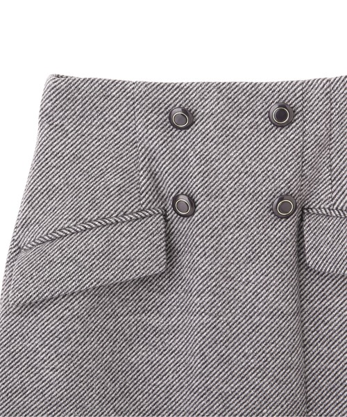 PROPORTION BODY DRESSING（プロポーションボディドレッシング）の「フロント釦台形スカート / 1211220111（スカート・レディース・ブラック/ピンク/ベージュ・X-SMALL/MEDIUM/SMALL）」の19枚目の写真