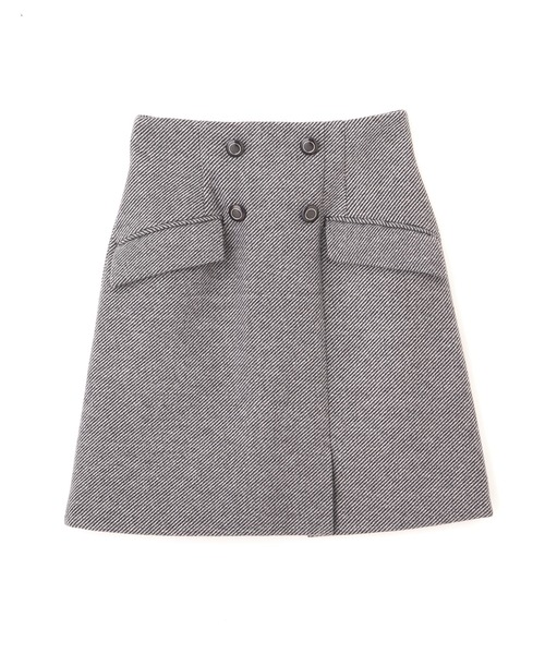 PROPORTION BODY DRESSING（プロポーションボディドレッシング）の「フロント釦台形スカート / 1211220111（スカート・レディース・ブラック/ピンク/ベージュ・X-SMALL/MEDIUM/SMALL）」の18枚目の写真