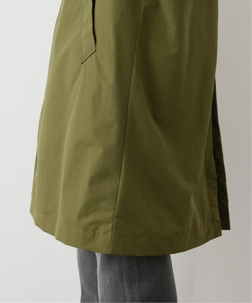 417 EDIFICE（フォーワンセブンエディフィス）の「fosterr POLY COAT（ステンカラーコート・メンズ・ブラック/カーキ・SMALL/MEDIUM/LARGE）」の11枚目の写真