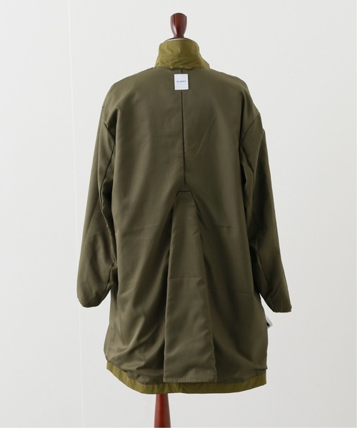 417 EDIFICE（フォーワンセブンエディフィス）の「fosterr POLY COAT（ステンカラーコート・メンズ・ブラック/カーキ・SMALL/MEDIUM/LARGE）」の20枚目の写真