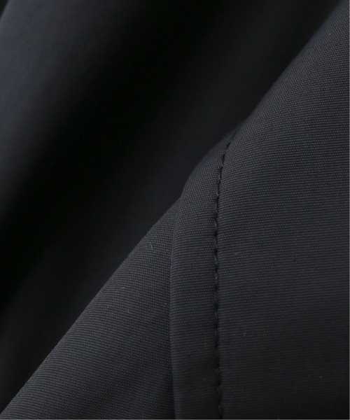 417 EDIFICE（フォーワンセブンエディフィス）の「fosterr POLY COAT（ステンカラーコート・メンズ・ブラック/カーキ・SMALL/MEDIUM/LARGE）」の12枚目の写真