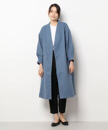 KOBE LETTUCE（コウベレタス）の「ボリュームスリーブノーカラーコート[K1065]（ノーカラーコート）」