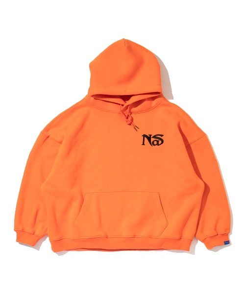 APPLEBUM(アップルバム)の「“Nas” Oversize Sweat Parka(パーカー・メンズ・オレンジ/ブラック・MEDIUM/LARGE/X-LARGE)」の2枚目の写真