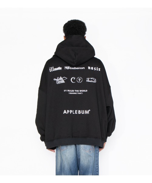 Nas” Oversize Sweat Parka（パーカー）｜APPLEBUM（アップ