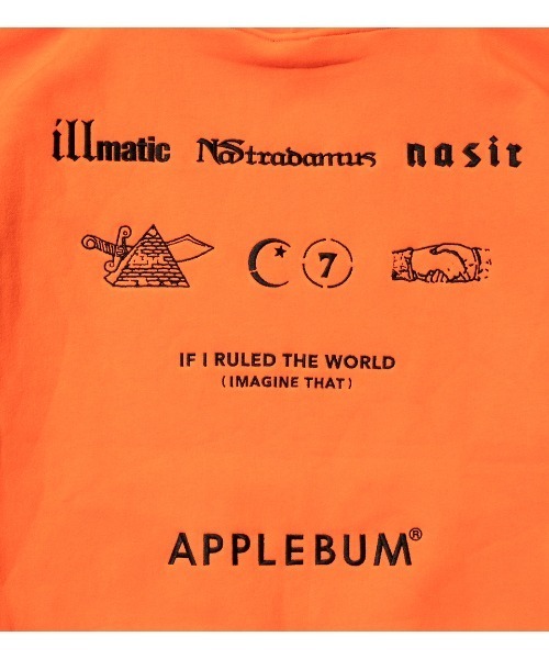 APPLEBUM(アップルバム)の「“Nas” Oversize Sweat Parka(パーカー・メンズ・オレンジ/ブラック・MEDIUM/LARGE/X-LARGE)」の19枚目の写真