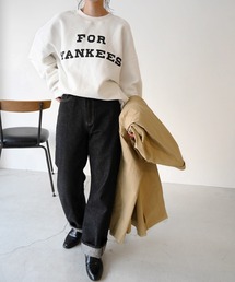 CANAL JEAN | El mar(エルマール) "FOR YANKEES"裏起毛トレーナー(スウェット)