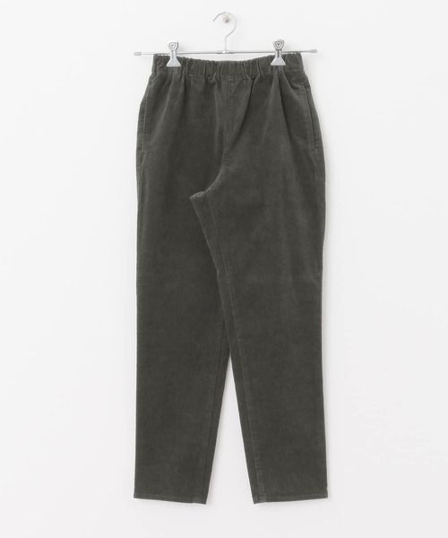 URBAN RESEARCH DOORS(アーバンリサーチドアーズ)の「ストレッチコーデュロイイージーパンツ(その他パンツ・レディース・チャコールグレー/ベージュ・38/36)」の19枚目の写真