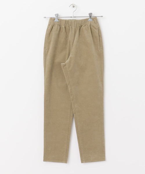URBAN RESEARCH DOORS(アーバンリサーチドアーズ)の「ストレッチコーデュロイイージーパンツ(その他パンツ・レディース・チャコールグレー/ベージュ・38/36)」の20枚目の写真