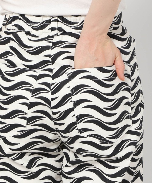 PAGEBOY（ページボーイ）の「モードウェーブガラパンツ（その他パンツ・レディース・ホワイト系その他/グリーン系その他/ブルー系その他・FREE）」の5枚目の写真