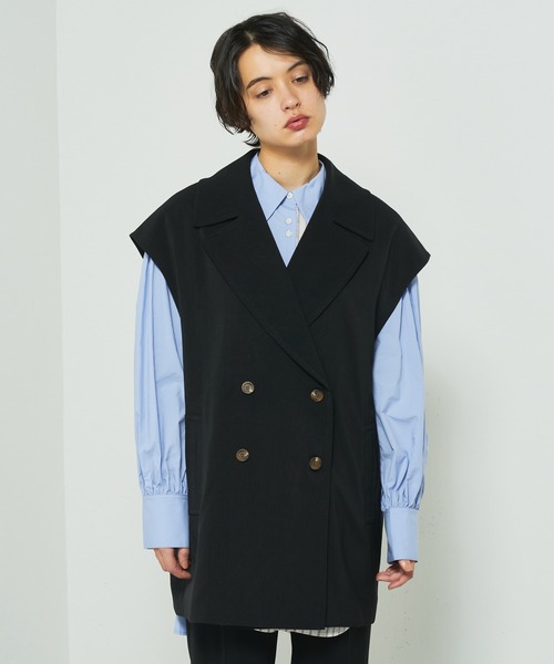 Lui's（ルイス）の「トレンチジレ（ベスト・レディース・ブラック/ライトグリーン/ブルー・FREE）」の6枚目の写真