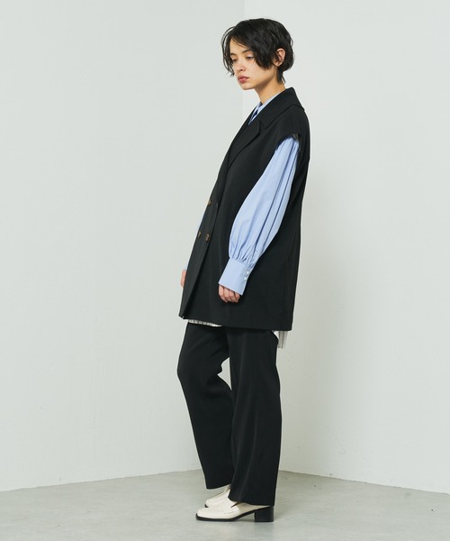 Lui's（ルイス）の「トレンチジレ（ベスト・レディース・ブラック/ライトグリーン/ブルー・FREE）」の11枚目の写真